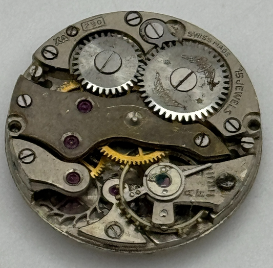 19.6mm Rotary Peseux P 60 Manual Wind Watch Movement Swiss Vintage PARTS SPARES