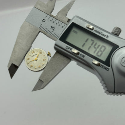 19.7mm Ladies Vertex Revue 49 Manual Wind 15 Jewels Swiss Watch Movement PARTS