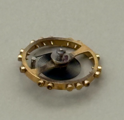 AS 976 1012 Balance Wheel Complete And Spring  532 M Watch Movement Parts NOS