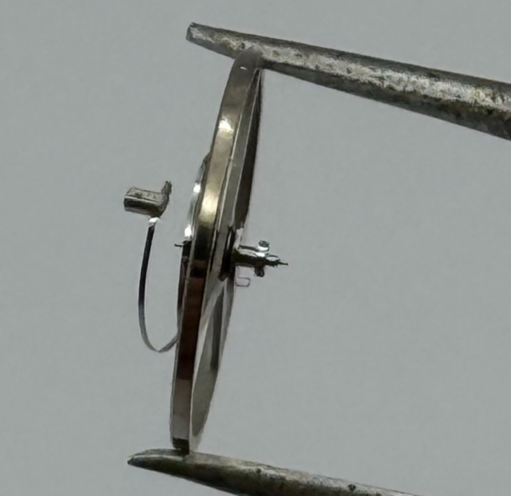 ETA 2390 2401 Balance Wheel Complete And Spring 616 M Watch Movement Parts 