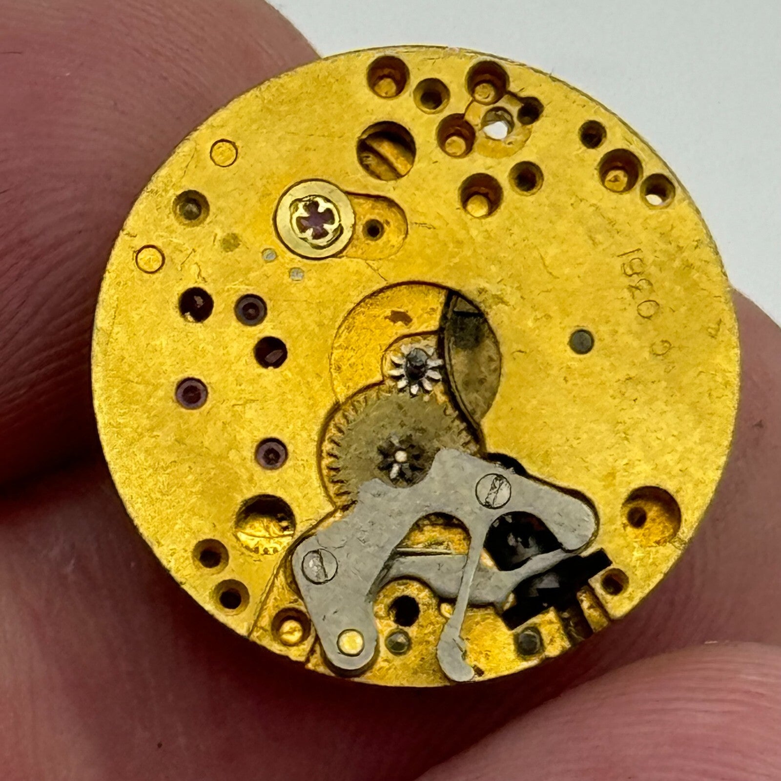 19.7mm Rare Smiths C 0361 Ladies 15 Jewels Made In England Watch Movement PARTS