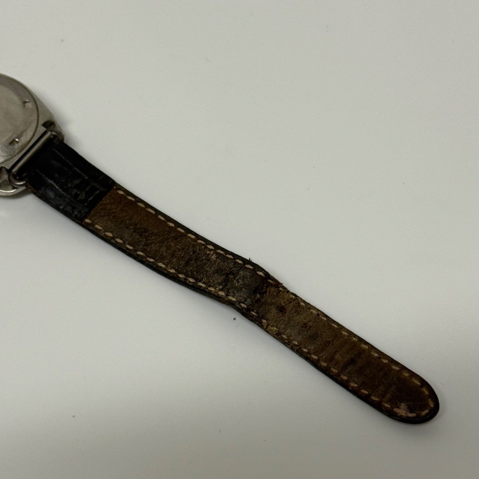 25mm Vintage Tissot Seastar Date Dial Ladies Swiss Stainless Watch PARTS REPAIR