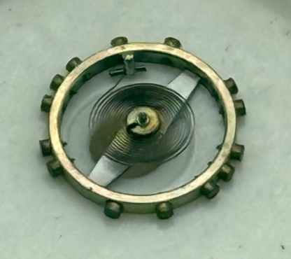 AS 976 1012 Balance Wheel Complete And Spring Inca 532 M Watch Movement Parts 