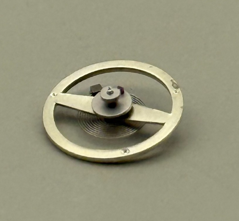 Amida 352 Balance Wheel Complete And Spring  8¾’’’ 874 Watch Movement Parts NOS