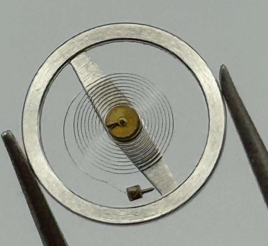 RL RAX 1013 1237 Balance Wheel Complete And Spring 1679 M Watch Movement Parts