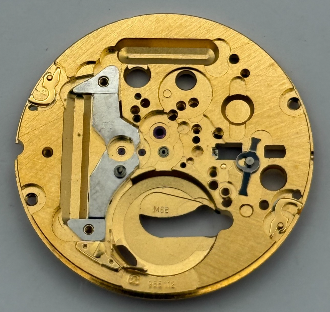 ETA 955.112 Quartz Watch Movement 7 Jewels Swiss Vintage Parts Repair 26.1mm