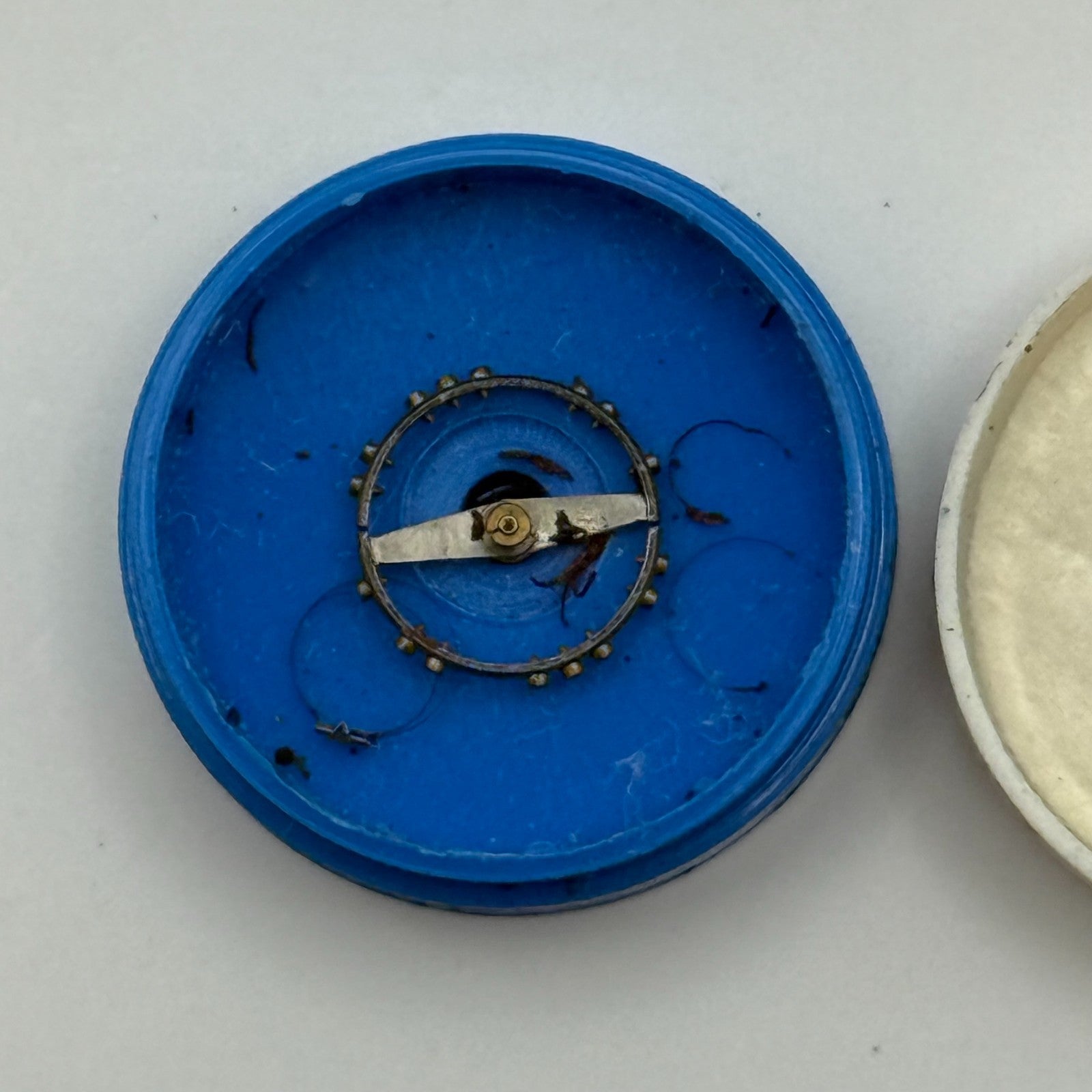 Longines 8-68Z Balance Wheel Complete And Spring 797 Watch Movement Parts 