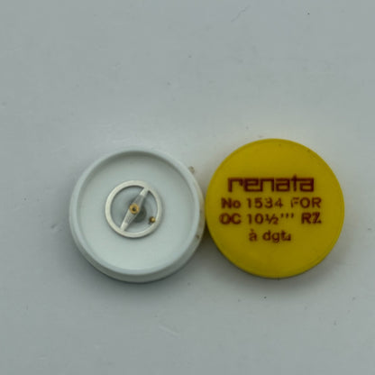 OC RZ Balance Wheel Complete And Spring 10½’’’ 1534 Watch Movement Parts NOS