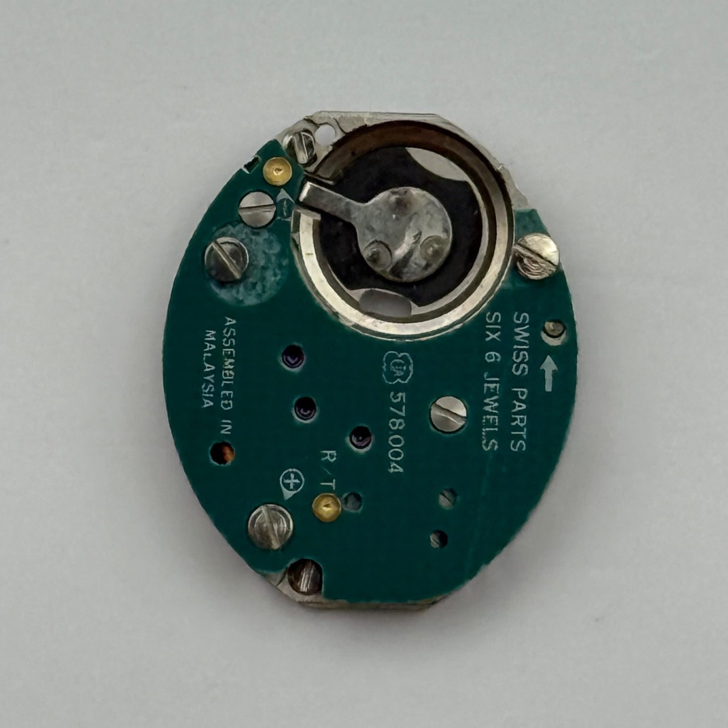 ETA 578.004 Quartz Watch Movement Incomplete Swiss Ladies Vintage Parts Repair