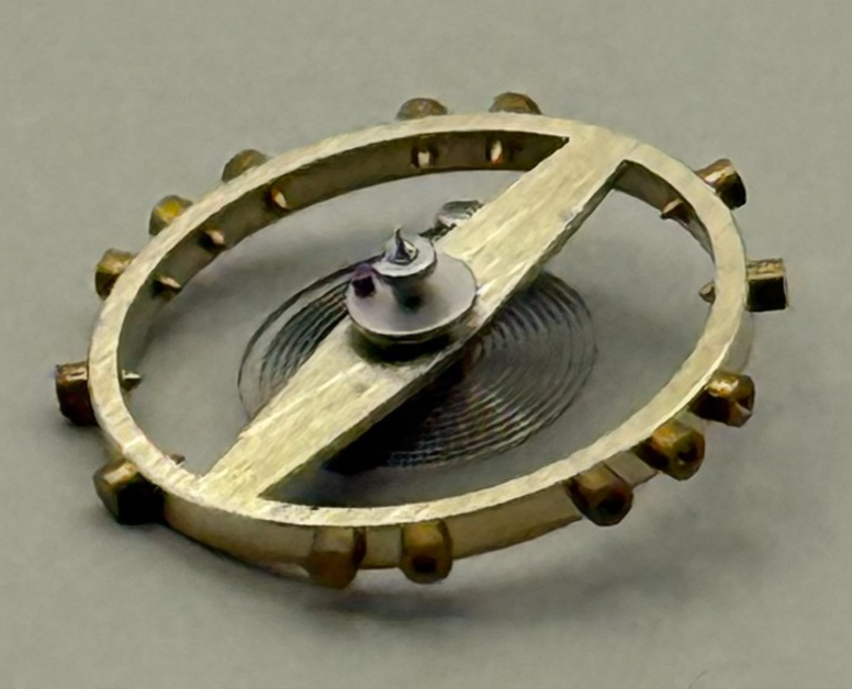 Venus 180 Balance Wheel Complete And Spring 10½’’’ 323 M Watch Movement Parts