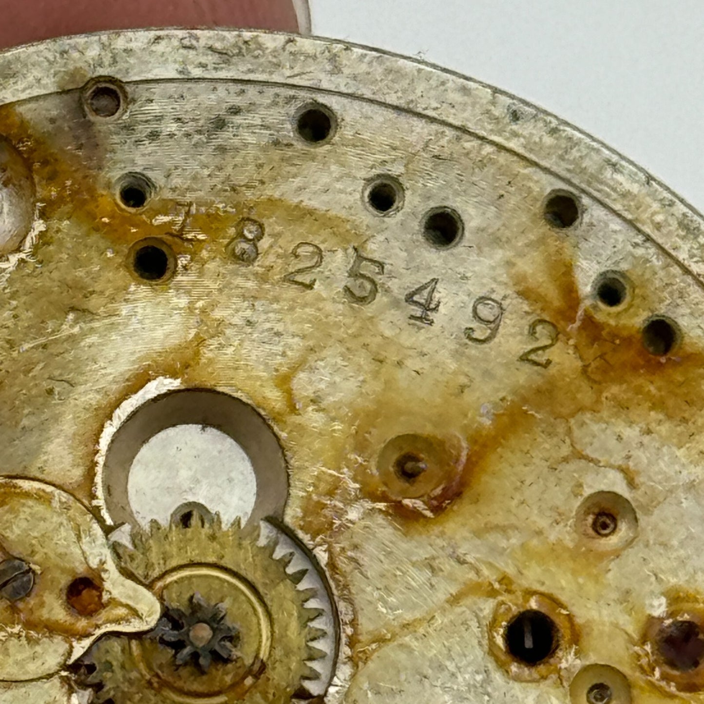 43.1mm Cyma Ref 998.a 15 Jewels Vintage Swiss Pocket Watch Movement PARTS SPARES