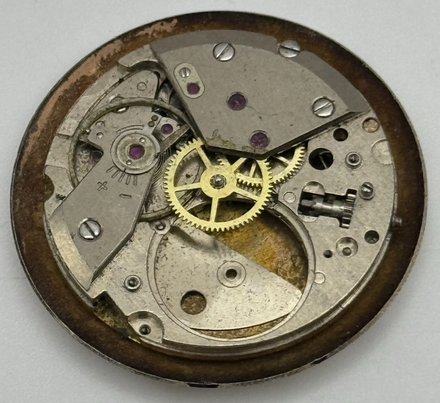 25.9mm Vixia De Luxe Peseux Cal 336N Manual Wind Watch Movement Vintage PARTS