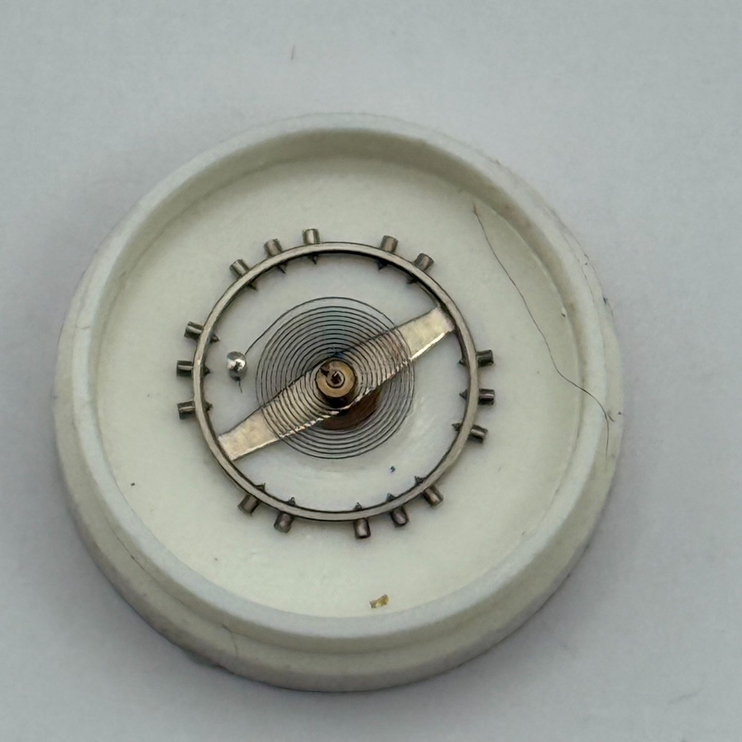 Felsa 4000 Balance Wheel Complete And Spring Inca 965 M Watch Movement Parts NOS
