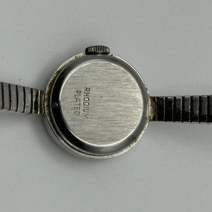 19mm Vintage Aristo Incabloc Rhodium Plated Ladies Manual Wind Watch PARTS
