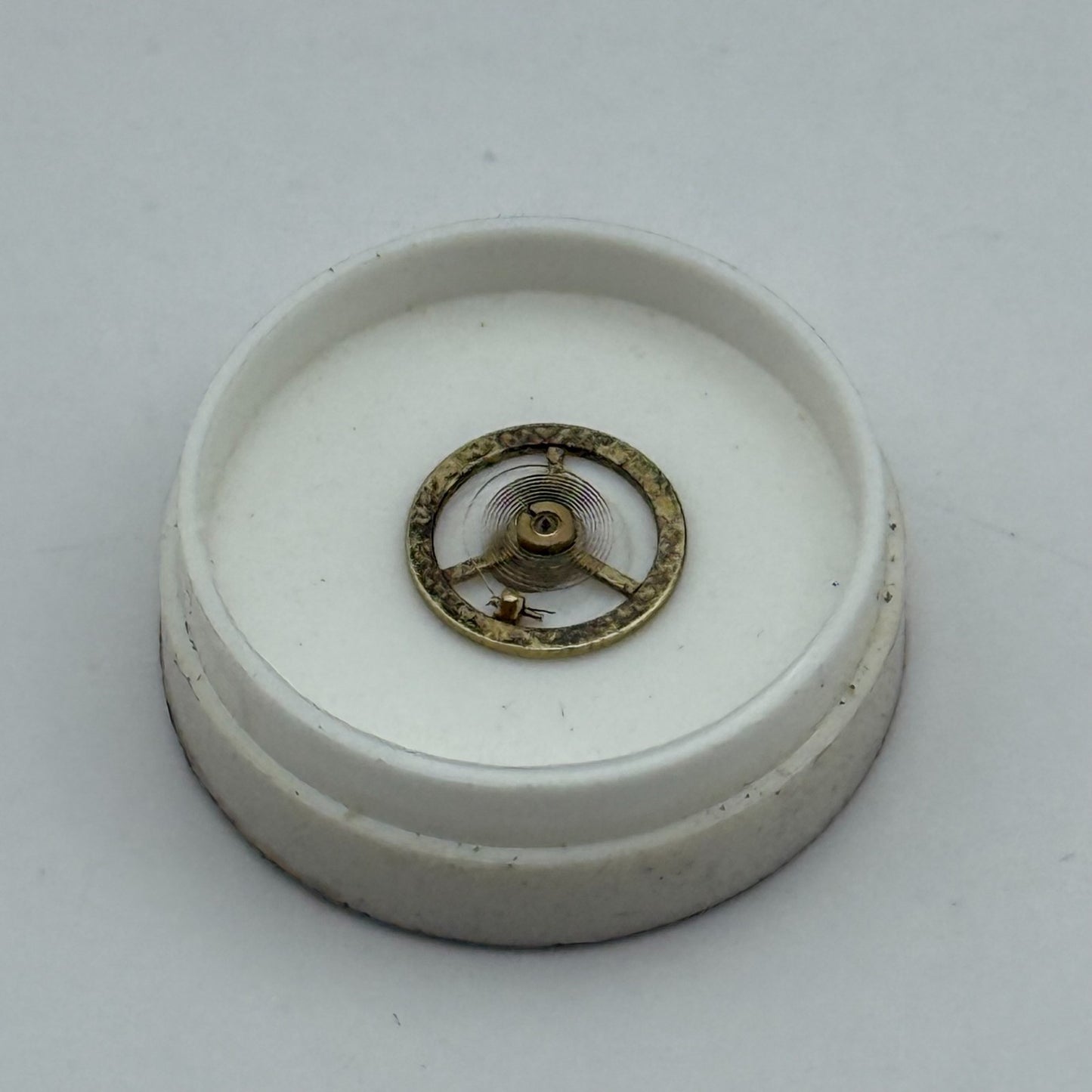 Forester 308 Balance Wheel Complete And Spring  5¼’’’ Watch Movement Parts 