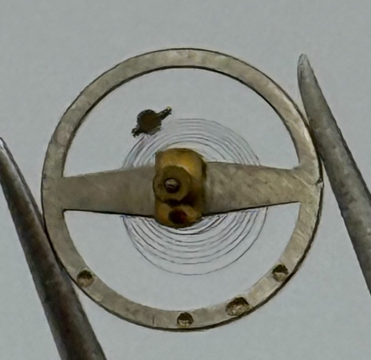 EB 1226 Balance Wheel Complete And Spring  8¾’’’ Special Watch Movement Parts 