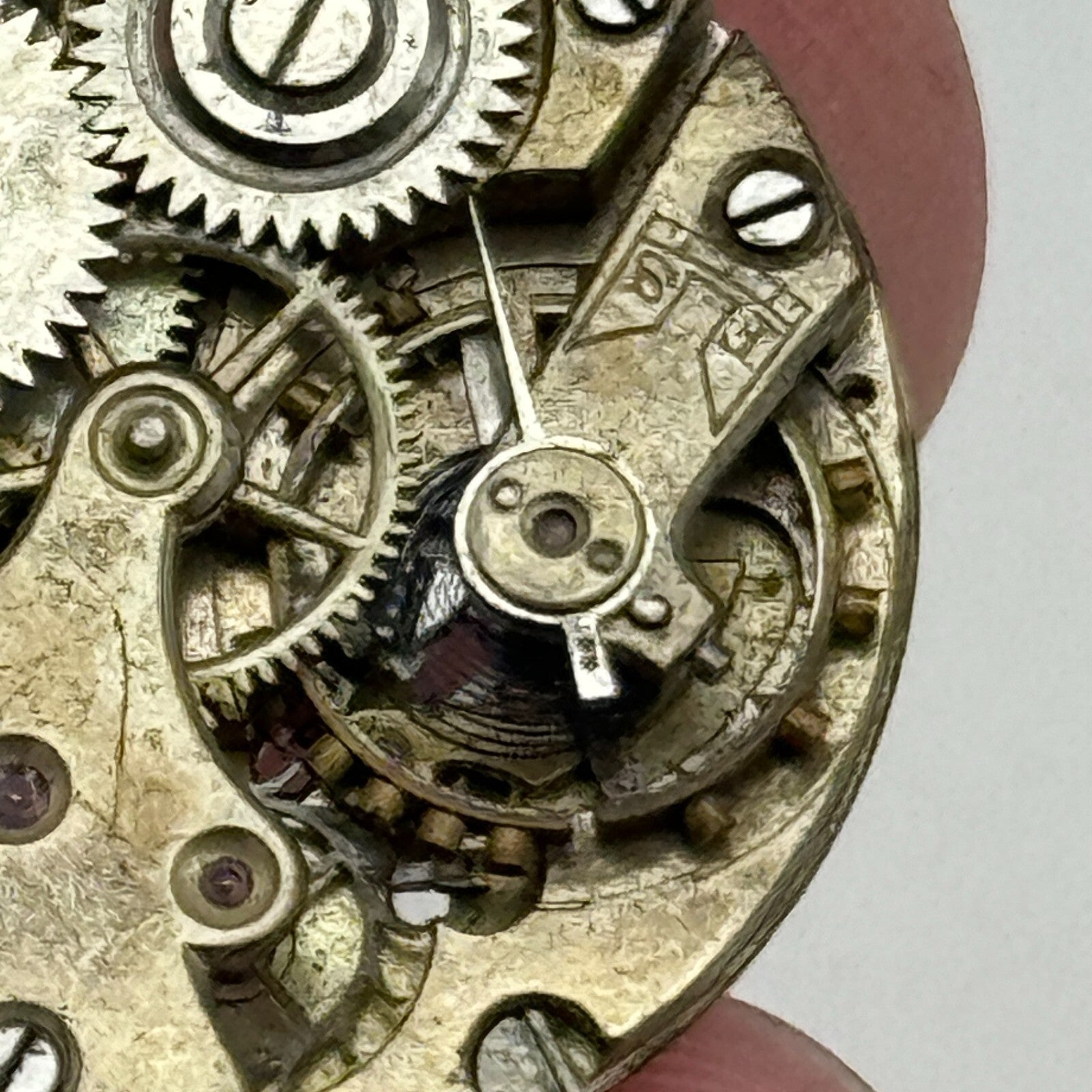 23.6mm Patent 9526935 Interesting Manual Wind Swiss Watch Movement PARTS SPARES