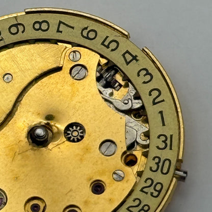Peseux P 7046 Watch Movement Manual Wind Vintage 17 Jewels Swiss Parts 23.6mm