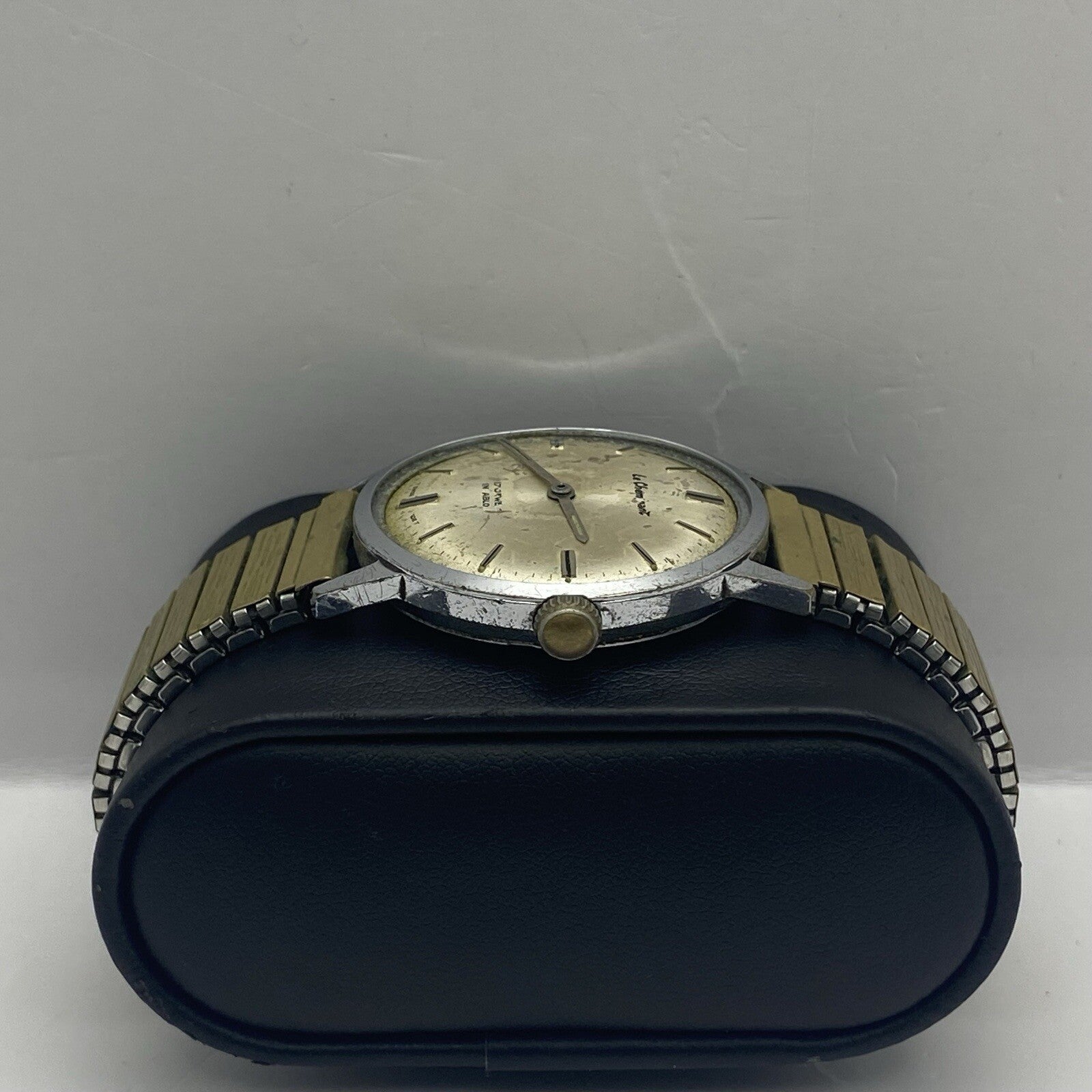33mm WORKING Vintage Le Cheminant Manual Wind FHF ST 96 Wristwatch To Restore