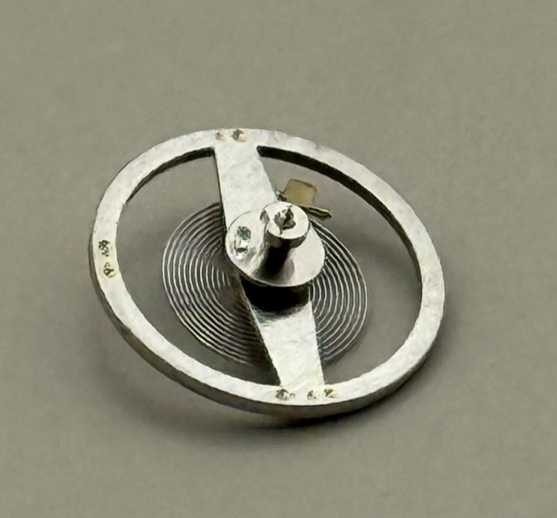 Special 1225 Balance Wheel Complete And Spring  8¾’’’ Watch Movement Parts NOS