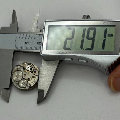 21.9mm Vintage Terminus High Grade Swiss Manual Wind Watch Movement PARTS