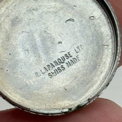 24.2mm R Lapanouse S.A. 1 Jewel Manual Wind Swiss Watch Movement Vintage PARTS