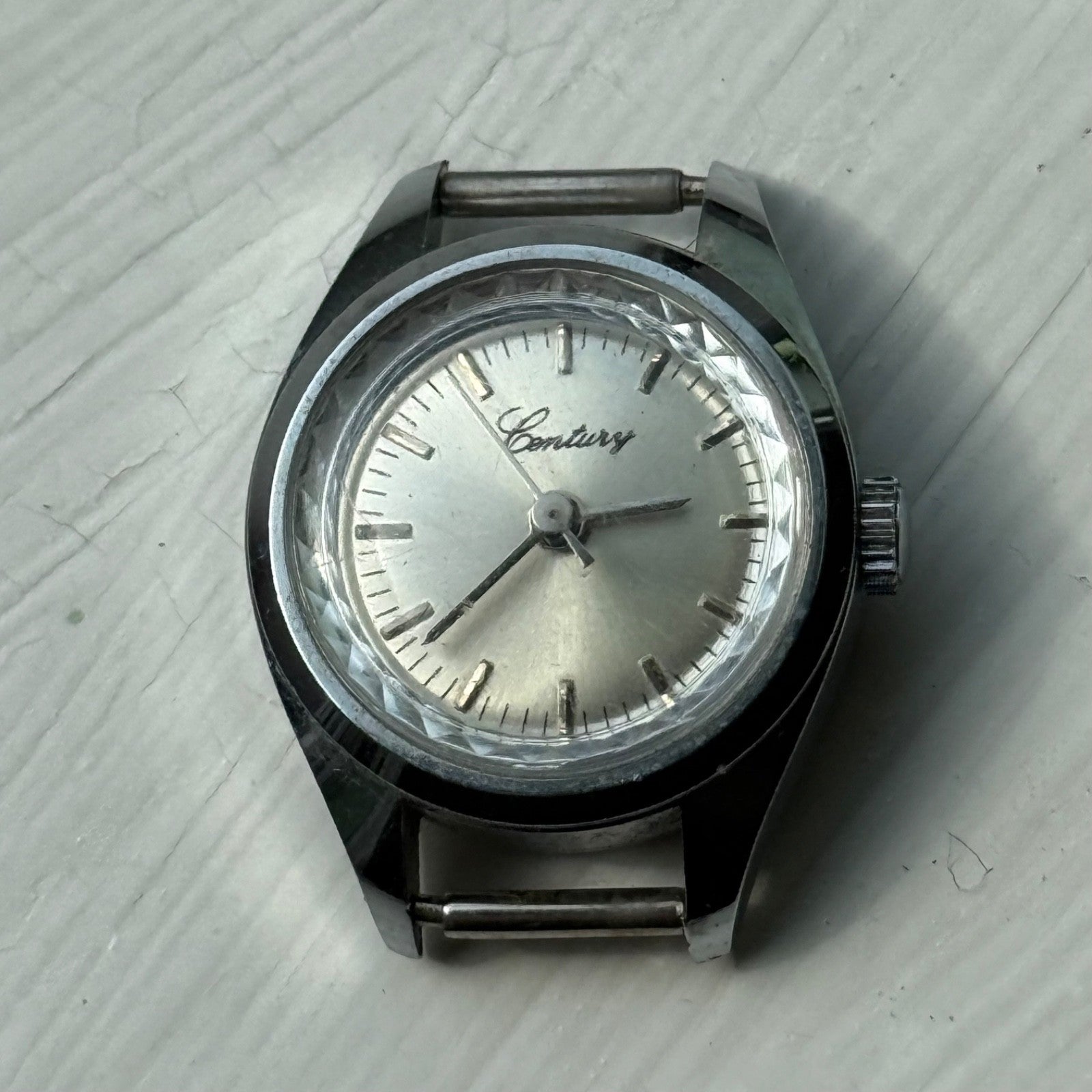 22mm Vintage Century Fujifilm Japan Sweep Seconds Manual Wind Watch FOR PARTS