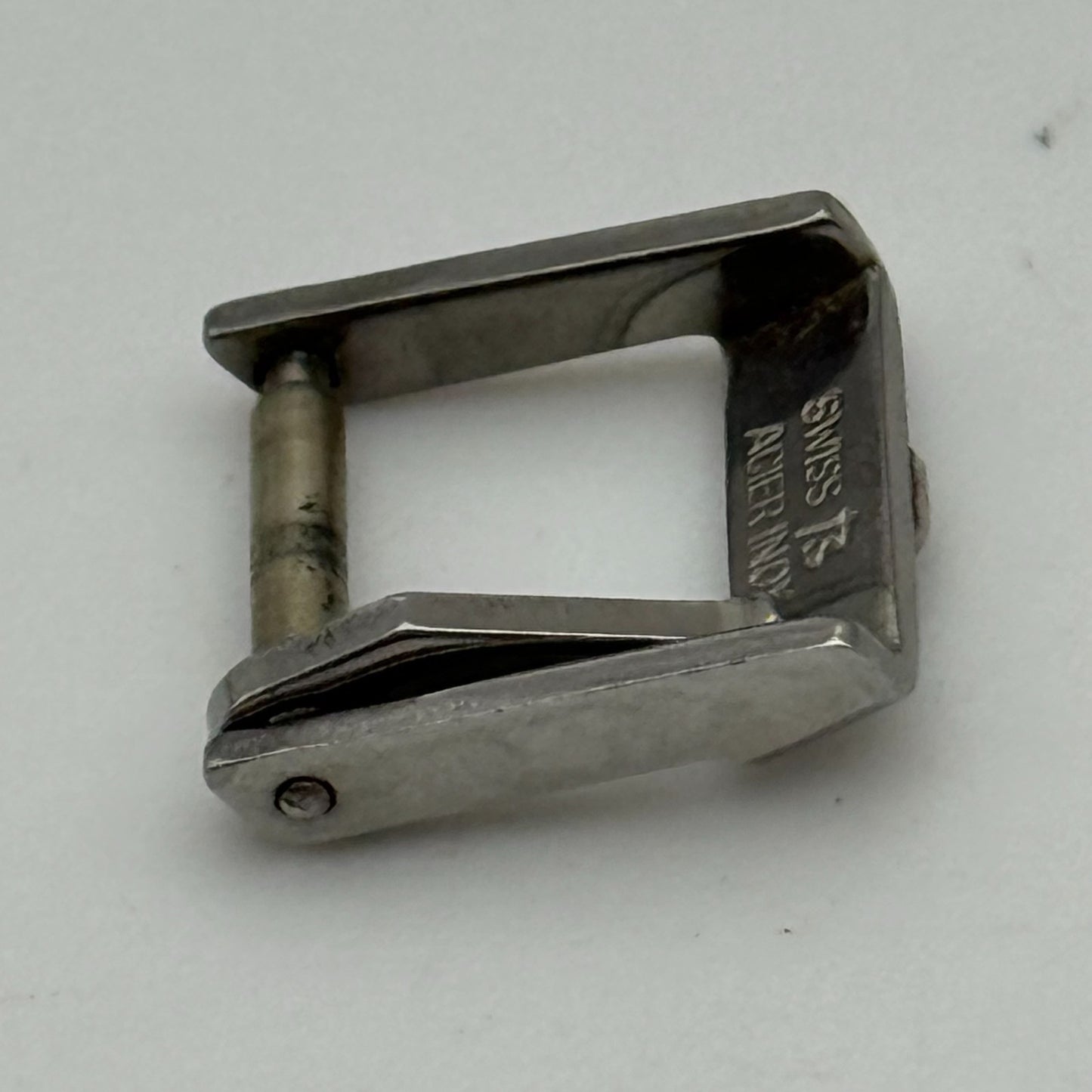 12mm Vintage Omega Watch Buckle Original Stainless Steel Acier Inox Swiss PARTS