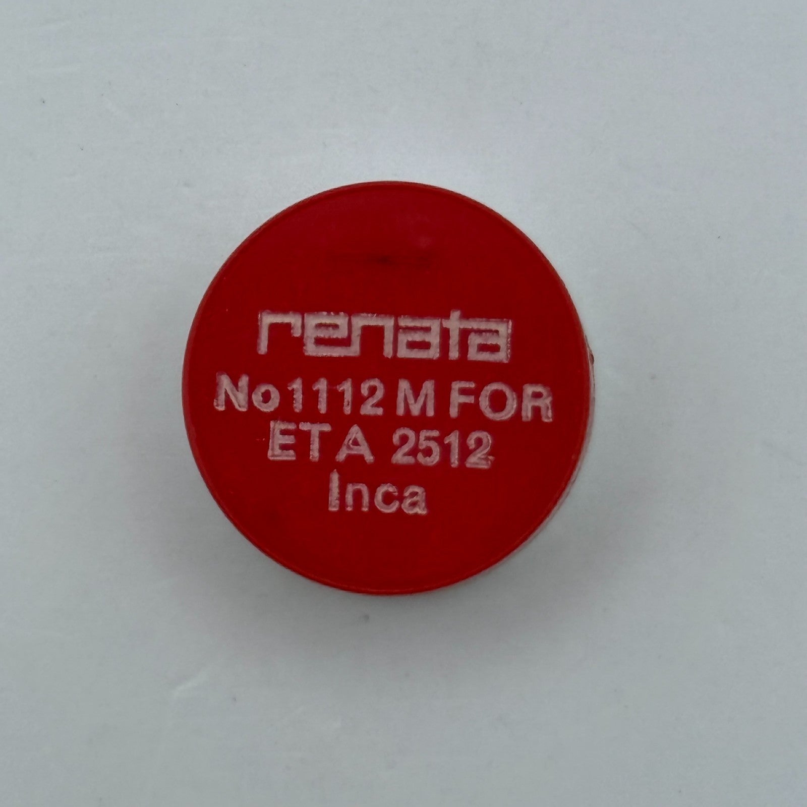 ETA 2512 Balance Wheel Complete And Spring Inca 1112 M Watch Movement Parts NOS