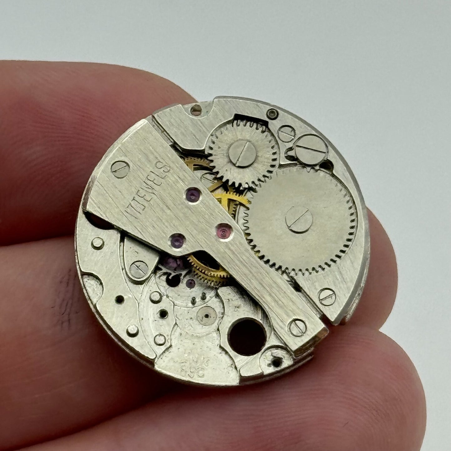 27mm Men's ZNN 89C Manual Wind 17 Jewels Watch Movement Vintage PARTS SPARES