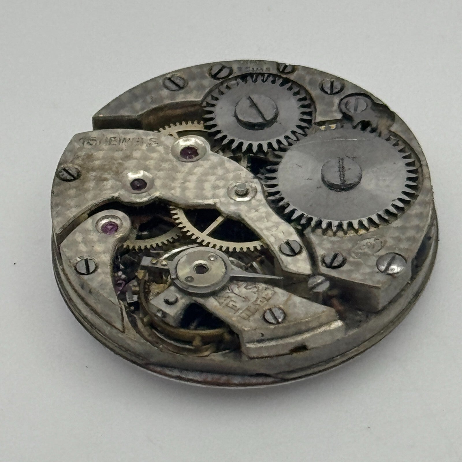 23.7mm D F & C Dimier Freres & Cie Trench Watch Movement Manual Wind PARTS SPARE