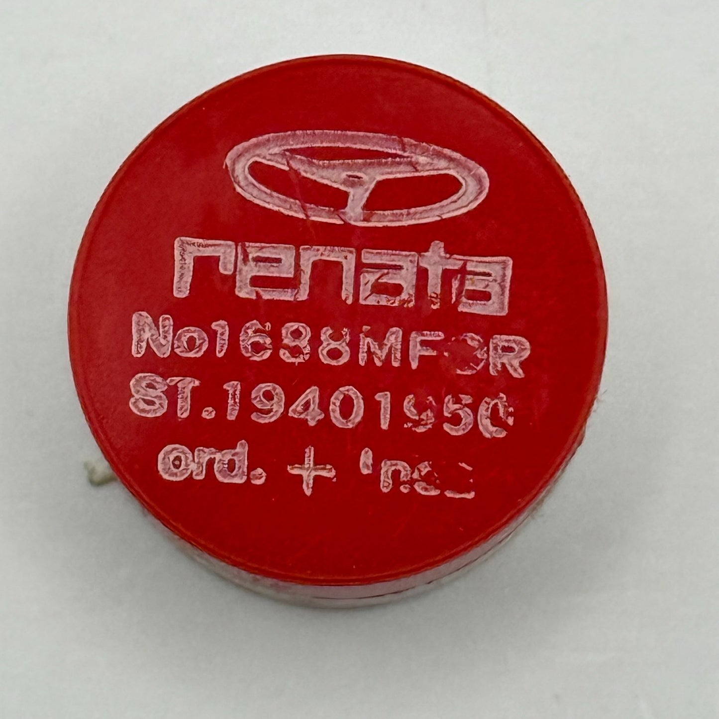 ST 1940 1950 Balance Wheel Complete And Spring   1698 M Watch Movement Parts 