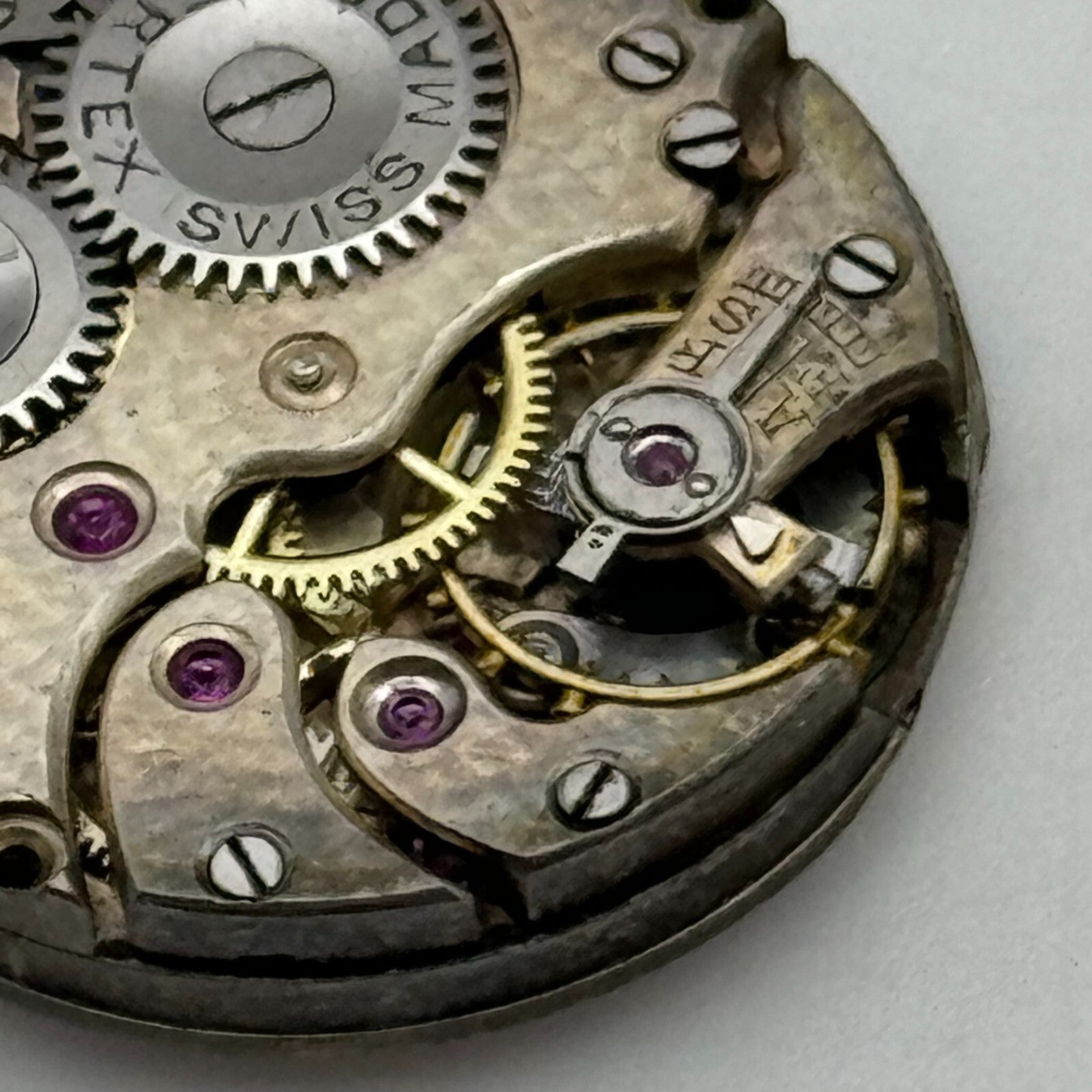 22mm High Grade Vertex Trench  Watch Movement Manual Wind Swiss Vintage PARTS