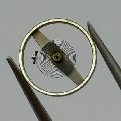 ST 69 Balance Wheel Complete And Spring 6 3/4’’’ Renata Watch Movement Parts NOS