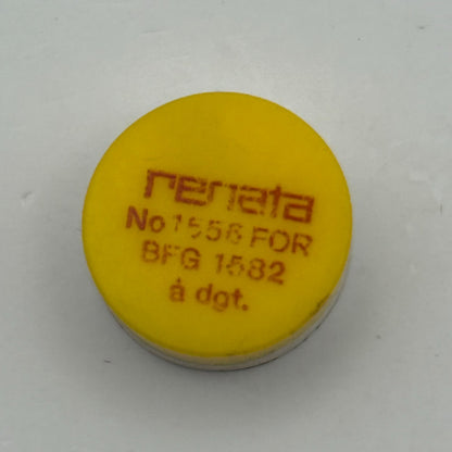 BFG 1582 Balance Wheel Complete And Spring 1558 Watch Movement Parts NOS