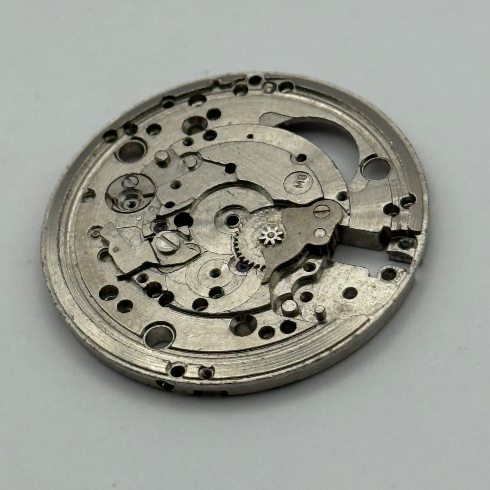 AS 1700/01 Watch Movement Main Plate Manual Wind Vintage Swiss Parts 25.9mm
