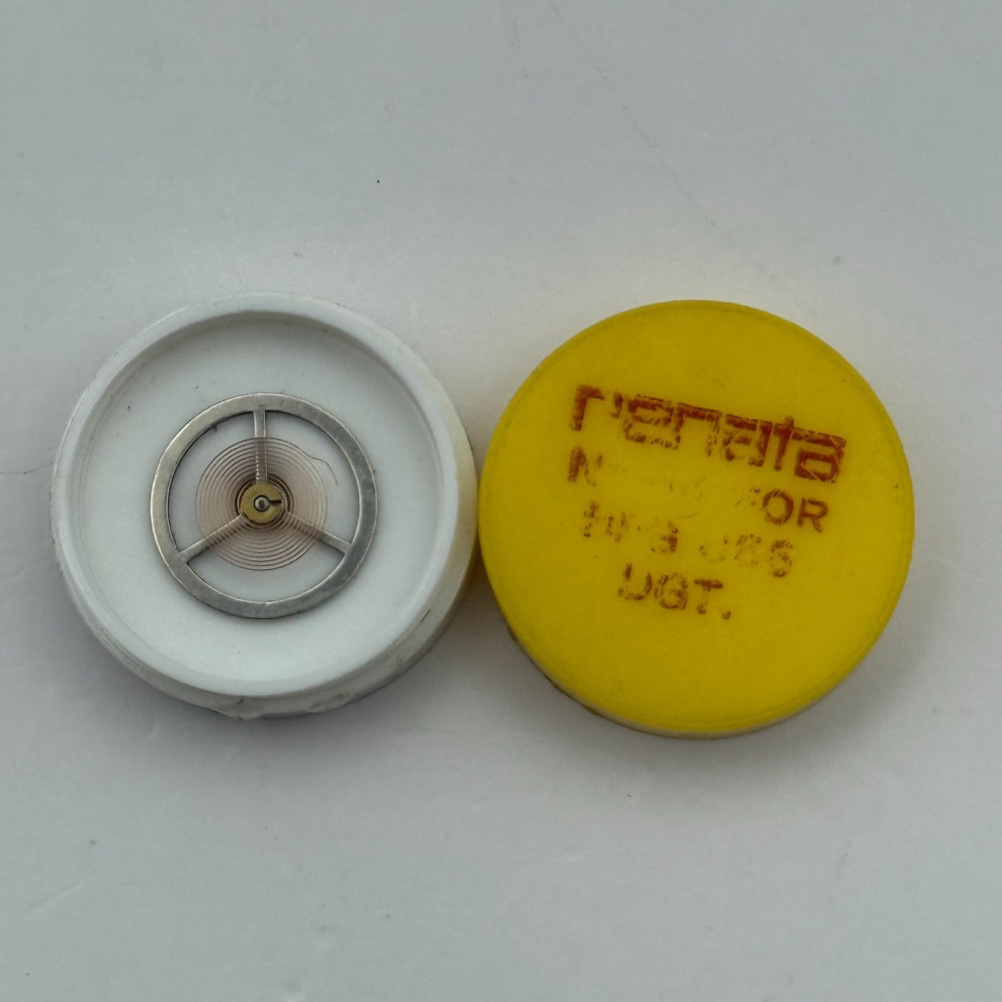 BFG 866 Balance Wheel Complete And Spring  Renata Watch Movement Parts 