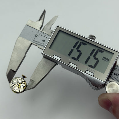 12.9mm Vintage Ladies Bulova 5AD Manual Wind Swiss Watch Movement PARTS REPAIR