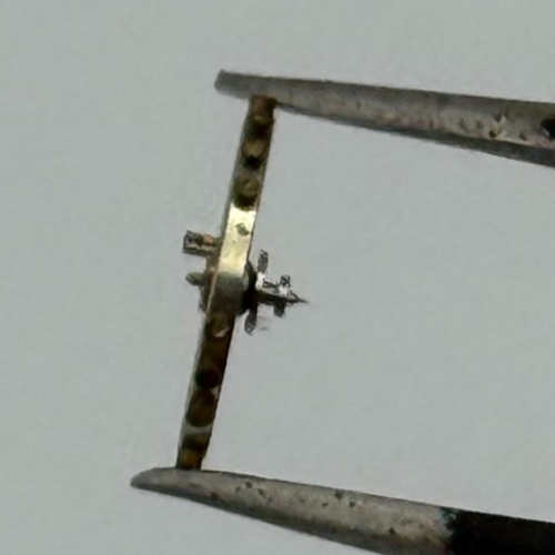 Derby 40 Balance Wheel Complete And Spring 8 3/4’’’ 102 M Watch Movement Parts