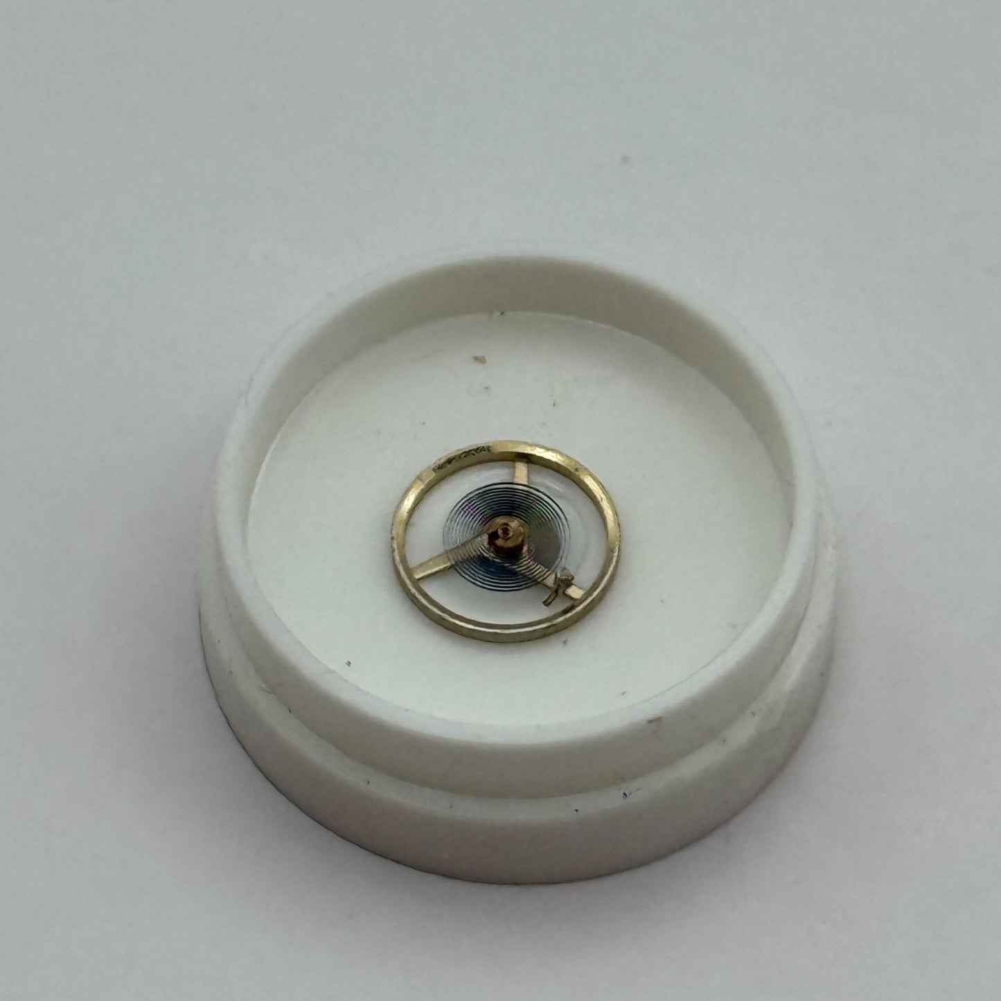 FHF 59-21 Balance Wheel Complete And Spring  1353 Watch Movement Parts NOS