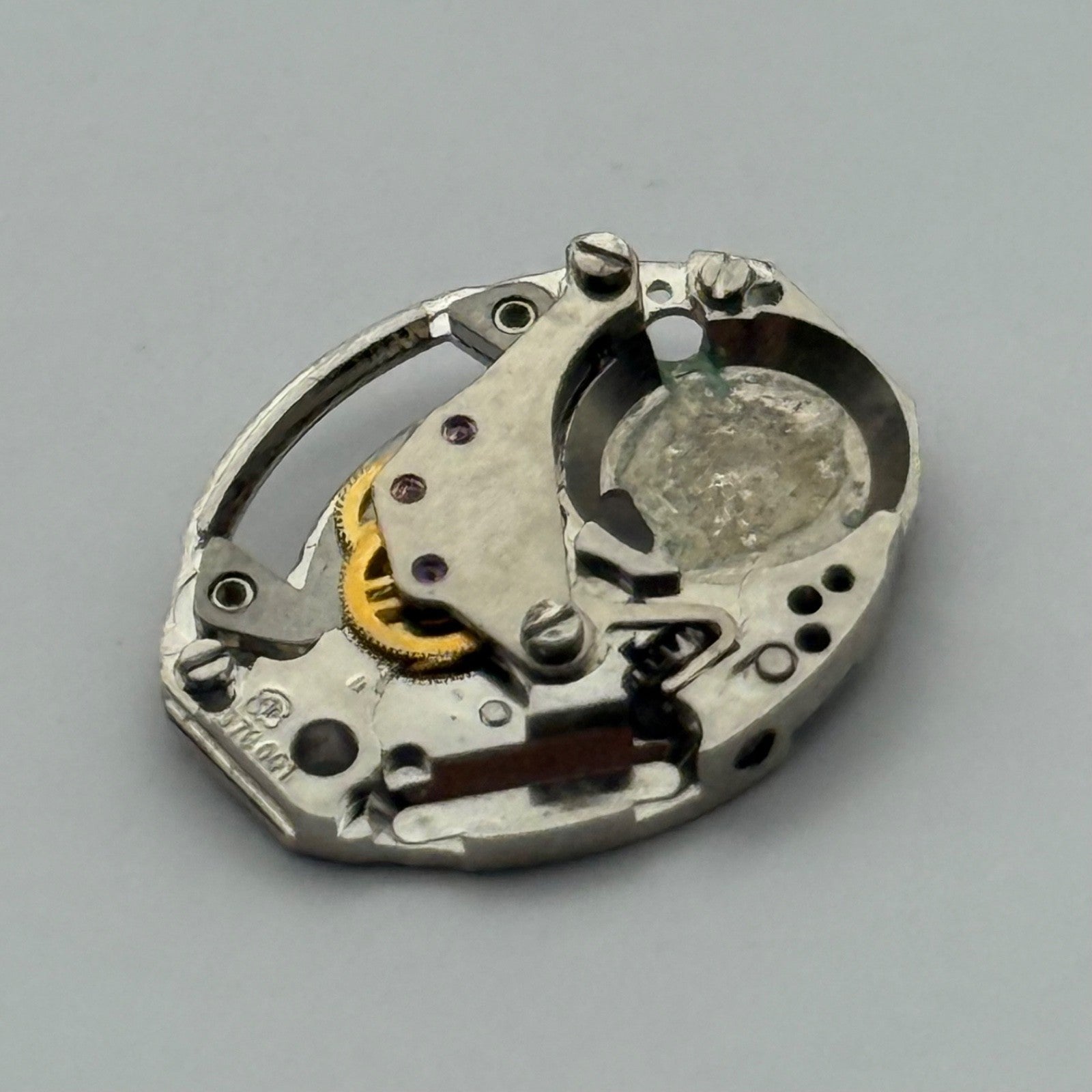 ETA 978.001 Quartz Watch Movement Incomplete Swiss Ladies Vintage Parts Repair