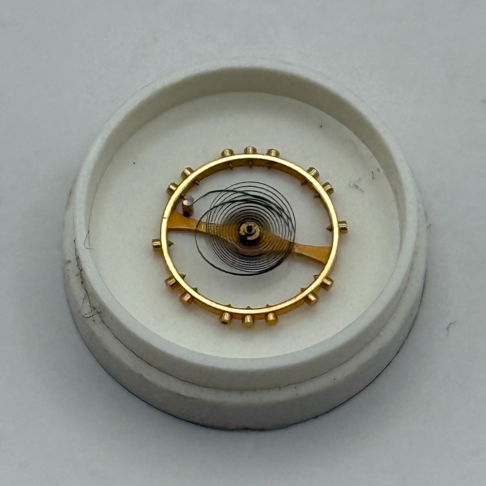 FHF 70 Balance Complete Inca Renata 567 M Watch Movement Parts DAMAGED