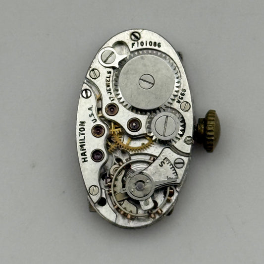 12.5mm Vintage Hamilton 995A Manual Wind Watch Movement PARTS REPAIR