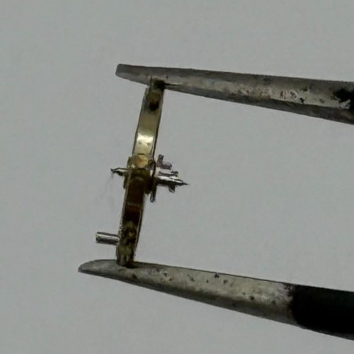 AS 976 1012 Balance Wheel Complete And Spring Inca 532 M Watch Movement Parts