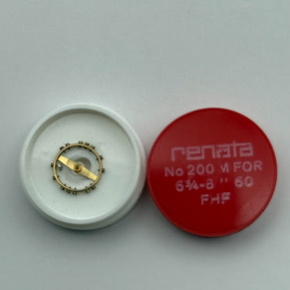 FHF 60 Balance Wheel Complete And Spring  6¾-8’’’ 200 M Watch Movement Parts NOS