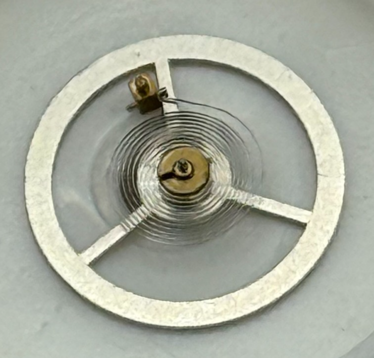 EB 8350 8354 8356 Balance Wheel Complete And Spring 8¾’’’ Watch Movement Parts