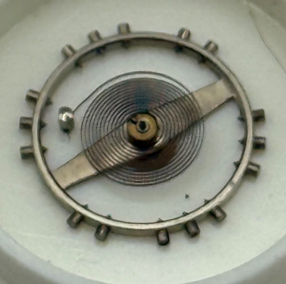 Felsa 4000 Balance Wheel Complete And Spring Inca 965 M Watch Movement Parts NOS