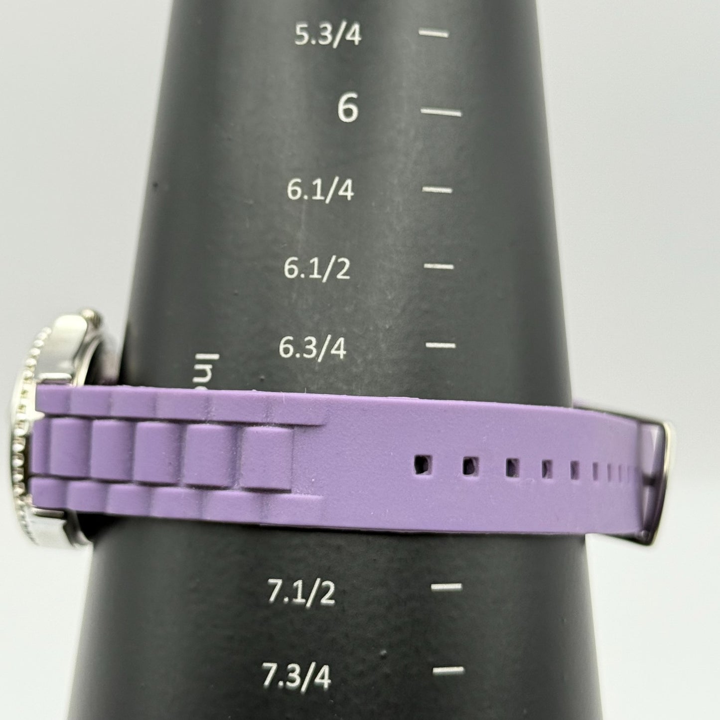 Citron Ladies Quartz Watch Crystal Accents Purple Strap Working 27mm New Battery