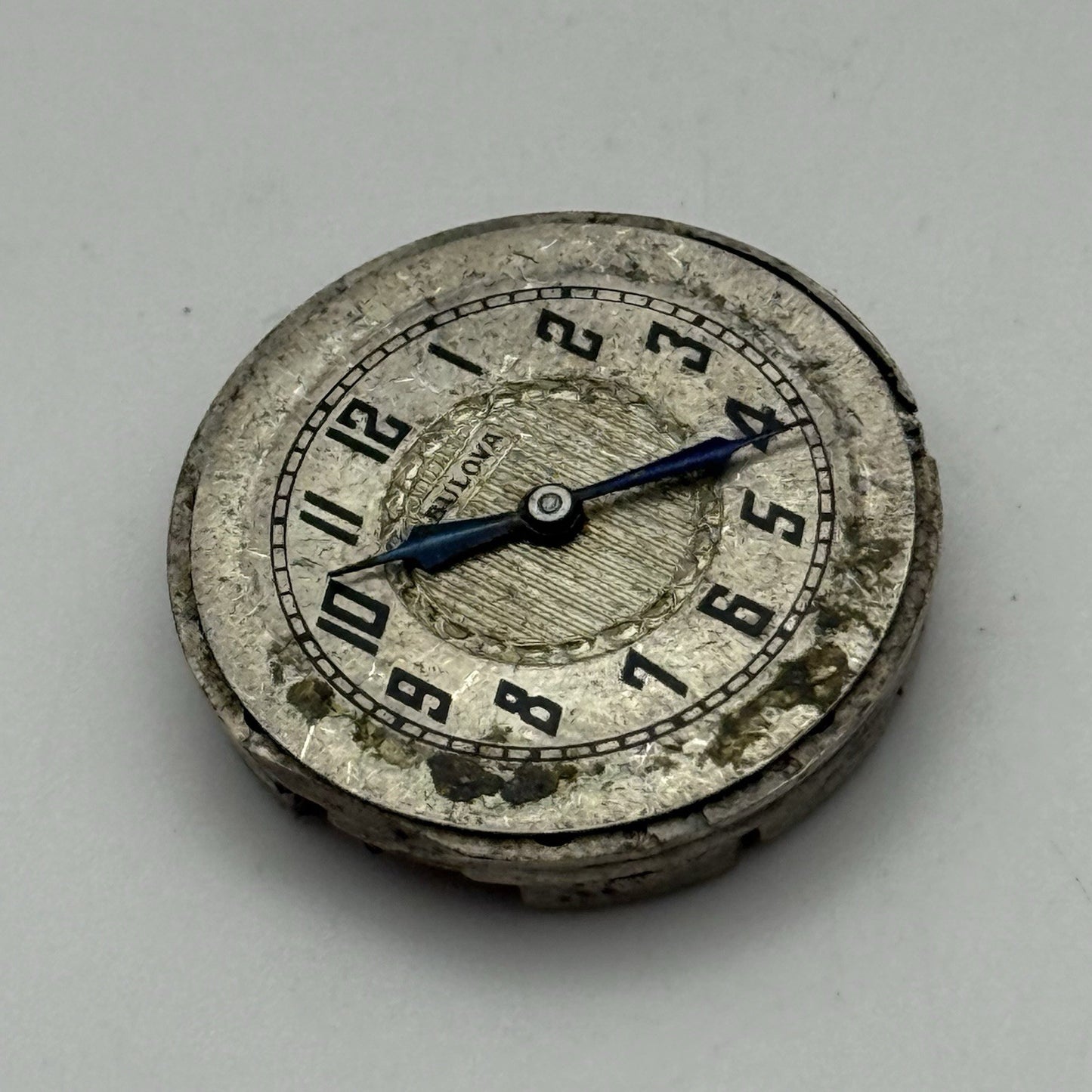 23.7mm Vintage Bulova 10A Manual Wind Swiss Watch Movement PARTS REPAIR SPARES