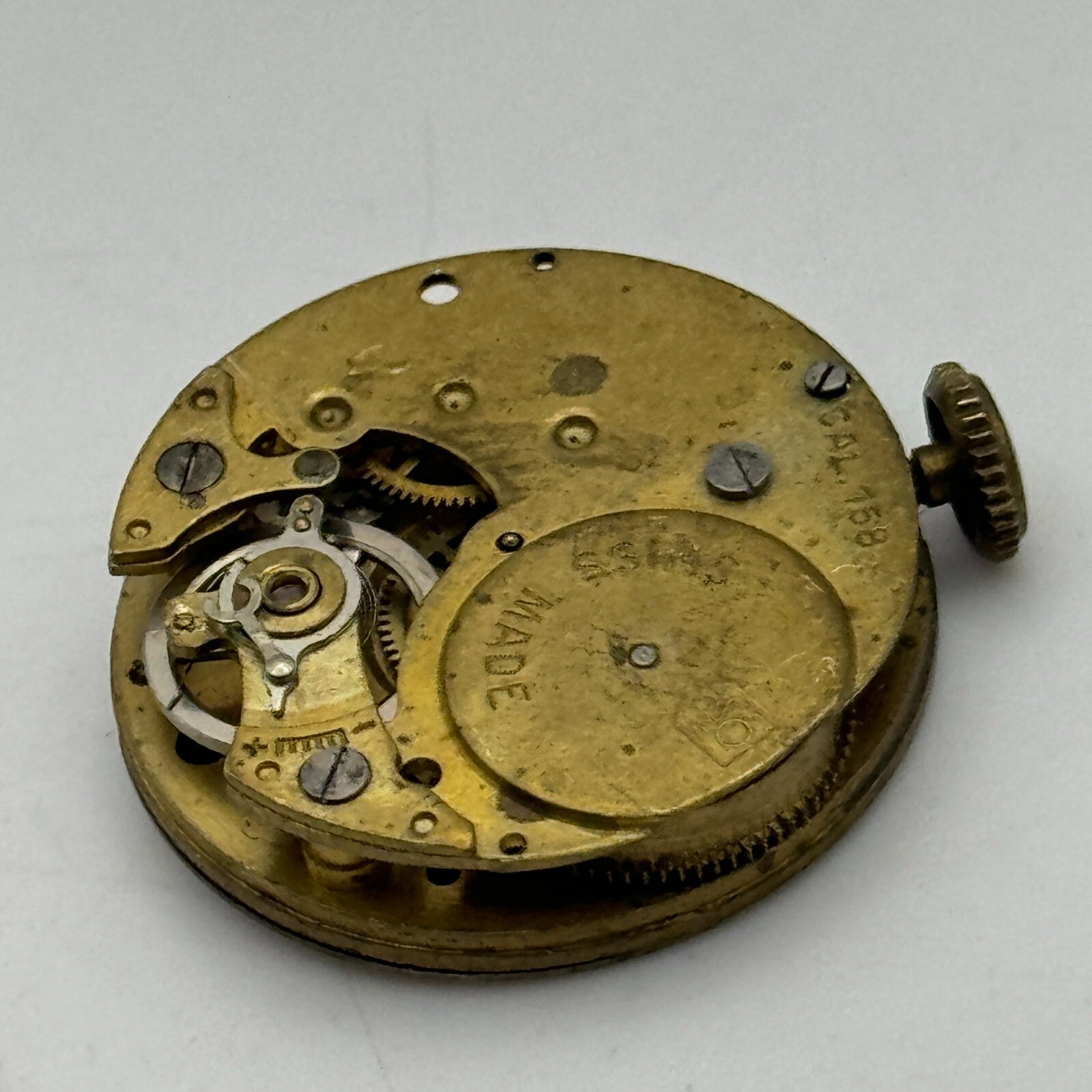 23.7mm Oris Cal 158 Bentima Mother Of Pearl Manual Wind Swiss Watch Movement
